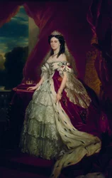 Portrait of Augusta of Saxe-Weimar-Eisenach
